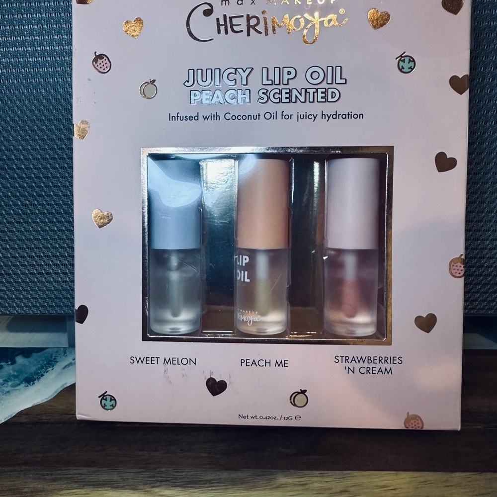 Lip Oil Trio - Sweet Melon, Peach Me, Strawberries 'N Cream